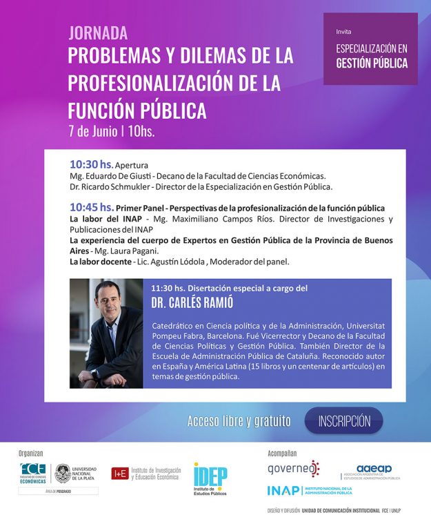 Jornada EGP. Carles Ramio